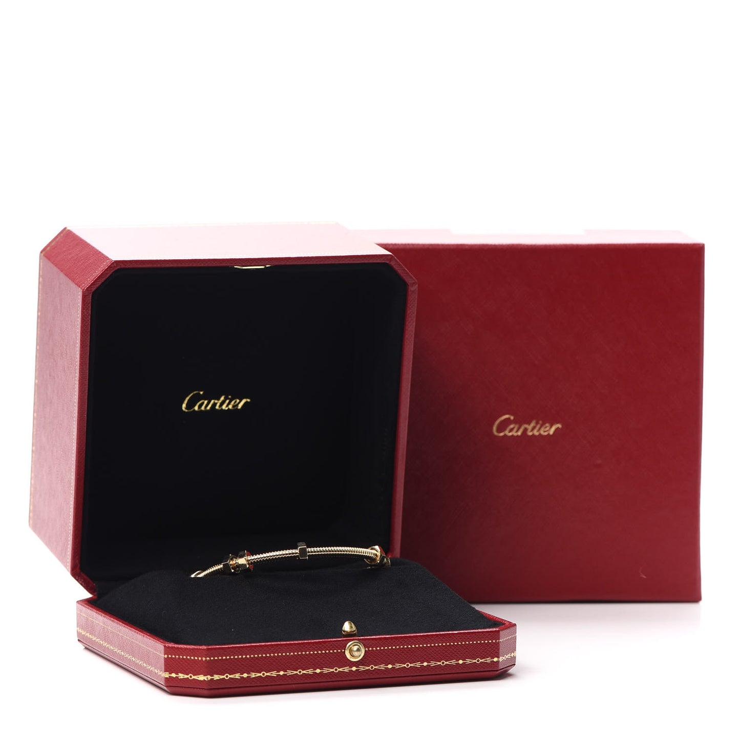 18K Yellow Gold Ecrou de Bracelet 17
