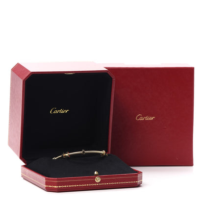Cartier 18K Yellow Gold Ecrou de Bracelet 17 5 of 5