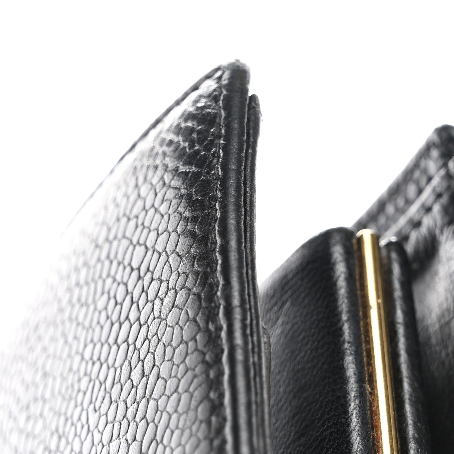 Chanel Caviar Timeless CC French Wallet Black 10 of 14