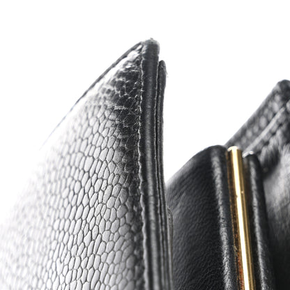Chanel Caviar Timeless CC French Wallet Black 10 of 14