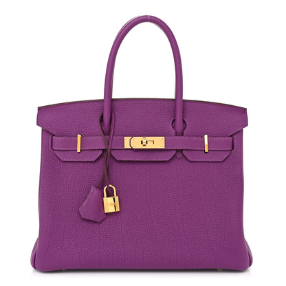 Hermes Togo Birkin 30 Anemone 1 of 13