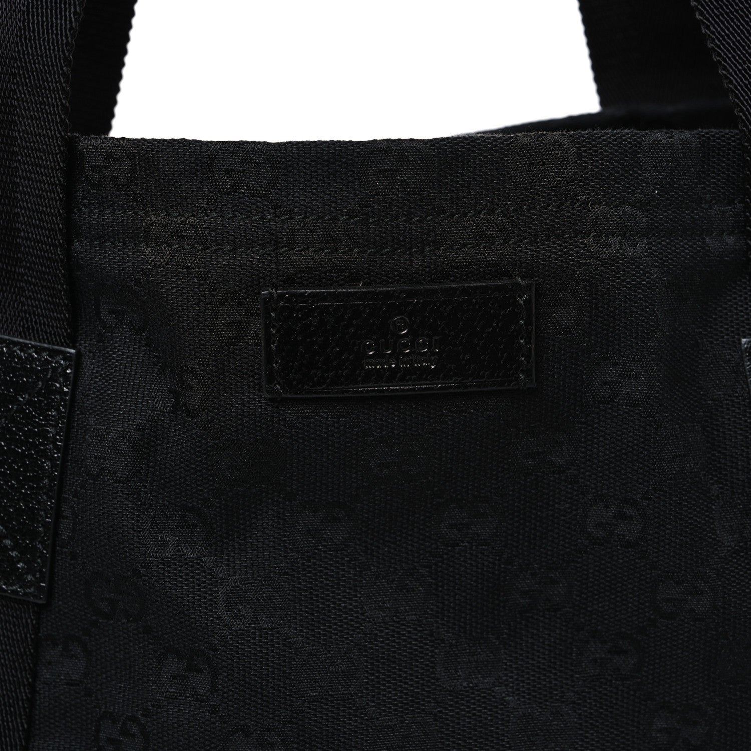 Gucci GG Monogram Medium Handle Vertical Tote Black 7 of 9
