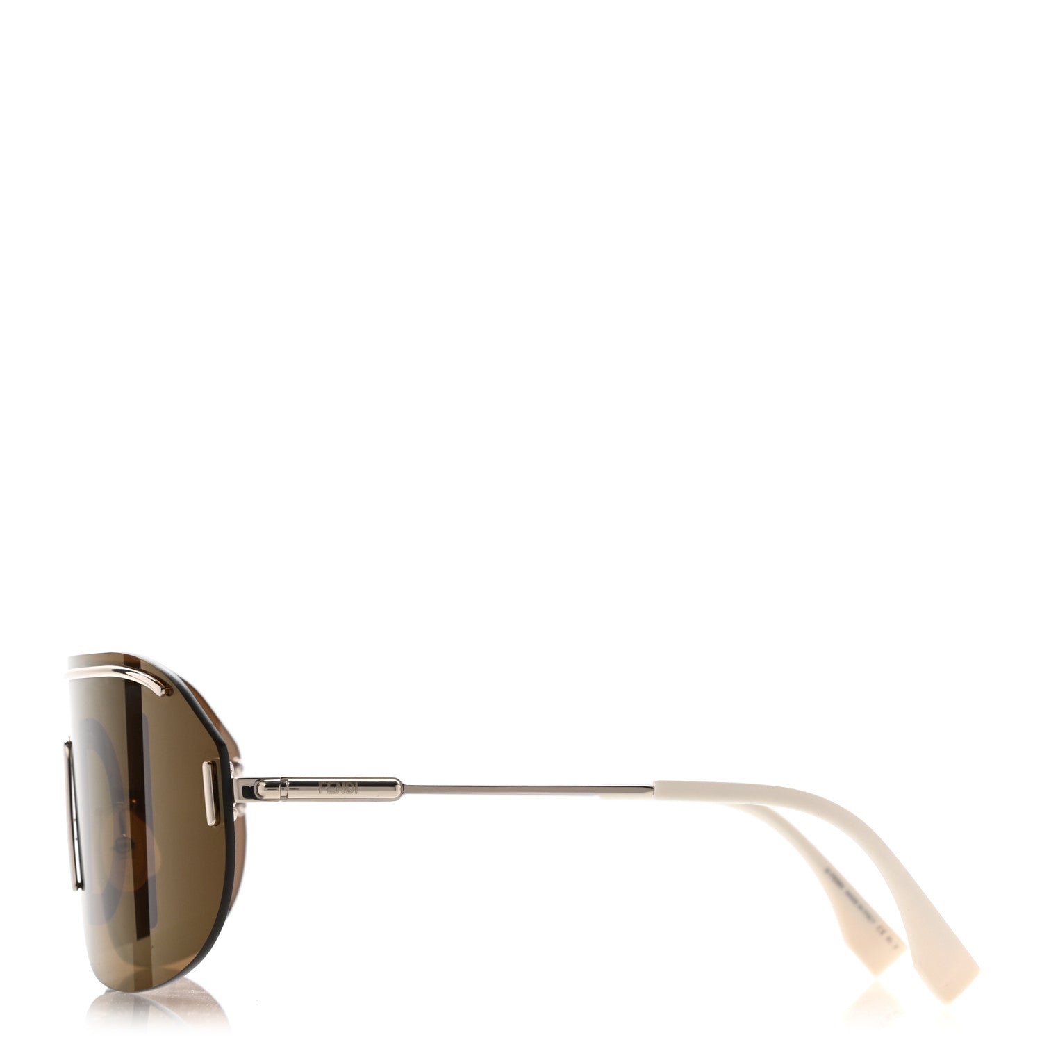 Fendi FF Shield Sunglasses FF M0098/S Brown 3 of 7