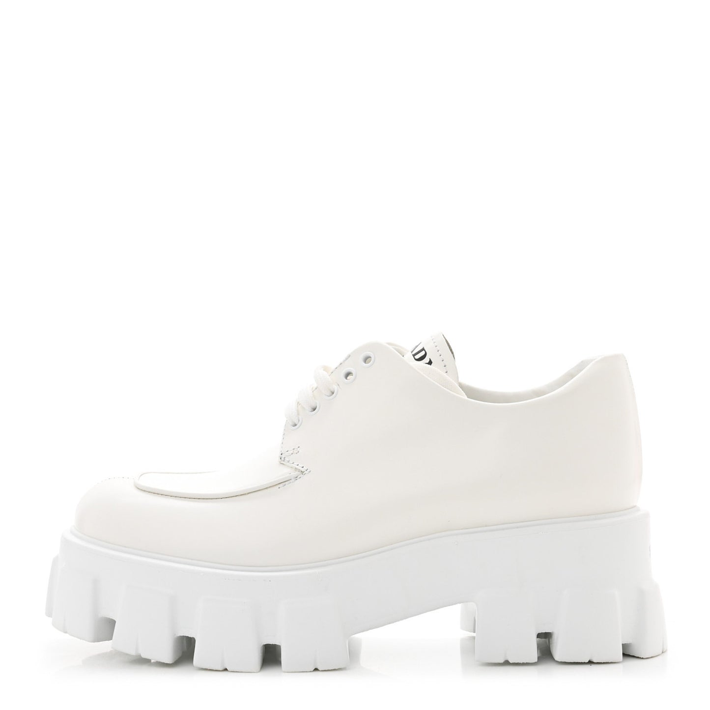 Spazzolato Rois Monolith 55mm Derby Loafers 38.5 White