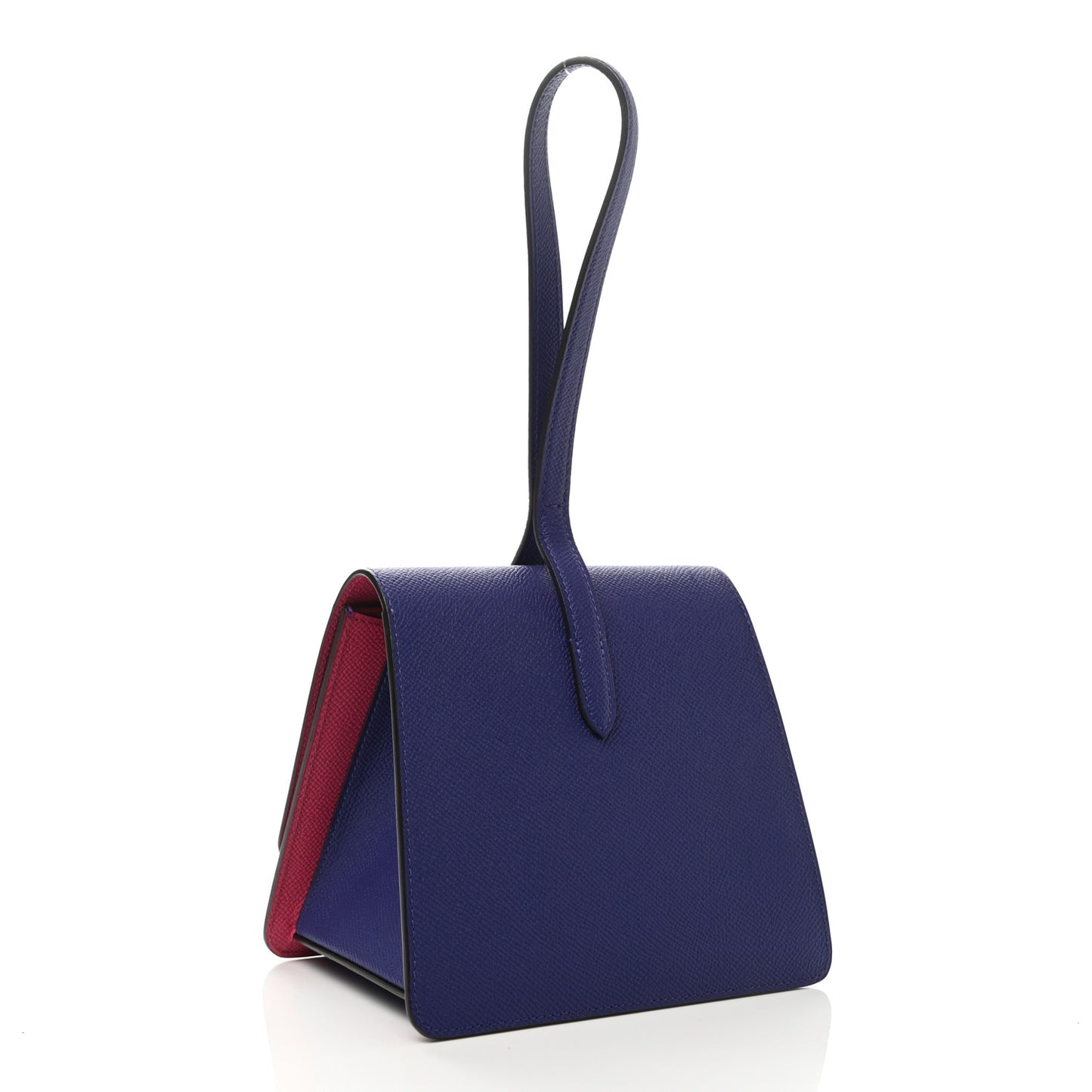 Carat Calfskin Madeleine Clutch Purple