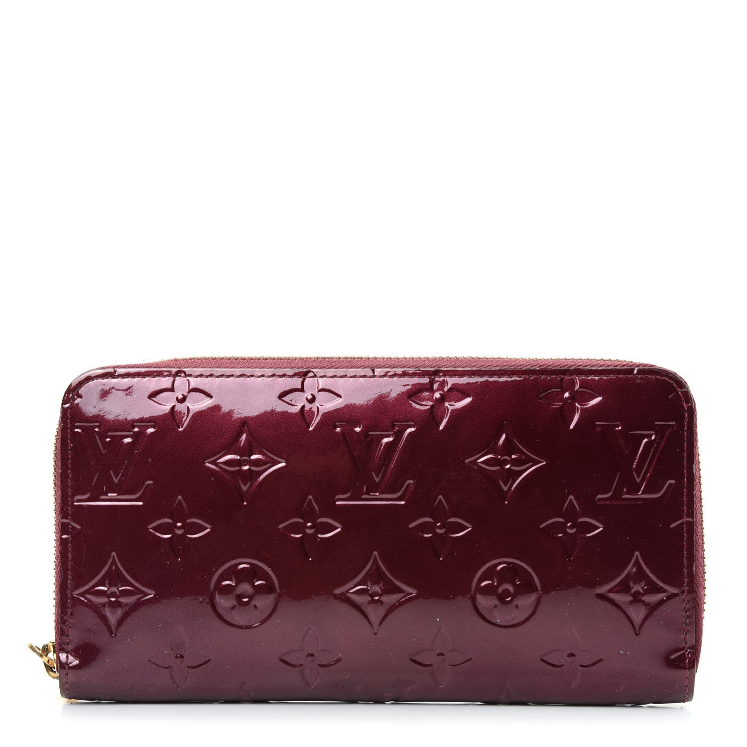 Louis Vuitton Vernis Zippy Wallet Rouge Fauviste 1 of 7