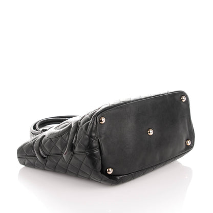 Chanel Calfskin Quilted Large Cambon Tote Black 4 of 8