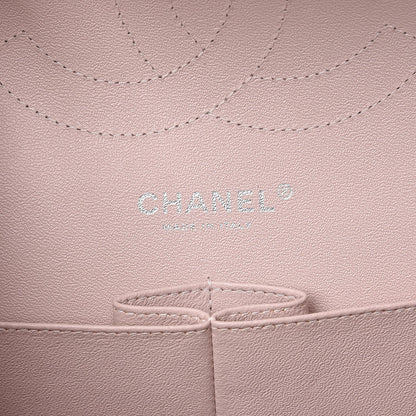 Chanel Patent Quilted Jumbo Double Flap Light Pink 7 of 11