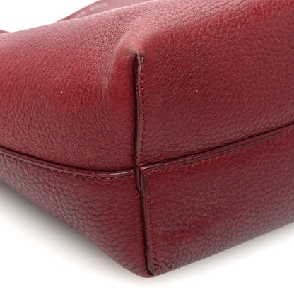 The Row Grained Calfskin Small Park Tote Terracotta 8 of 11