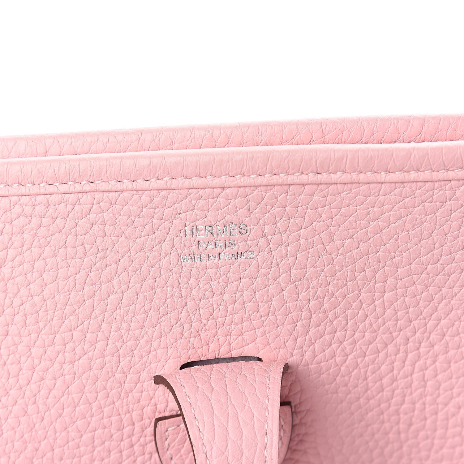 Hermes Taurillon Clemence Evelyne III PM Rose Sakura 6 of 9