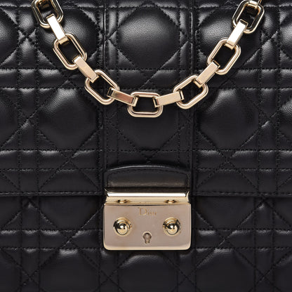 Christian Dior Lambskin Cannage Medium Miss Dior Flap Black 10 of 13