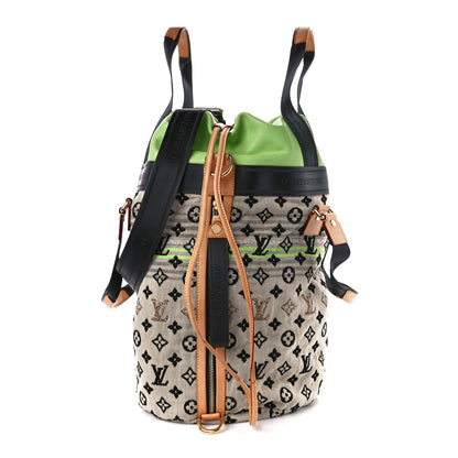 Louis Vuitton Fabric Jacquard Monogram Cheche Gypsy PM Vert 1 of 12