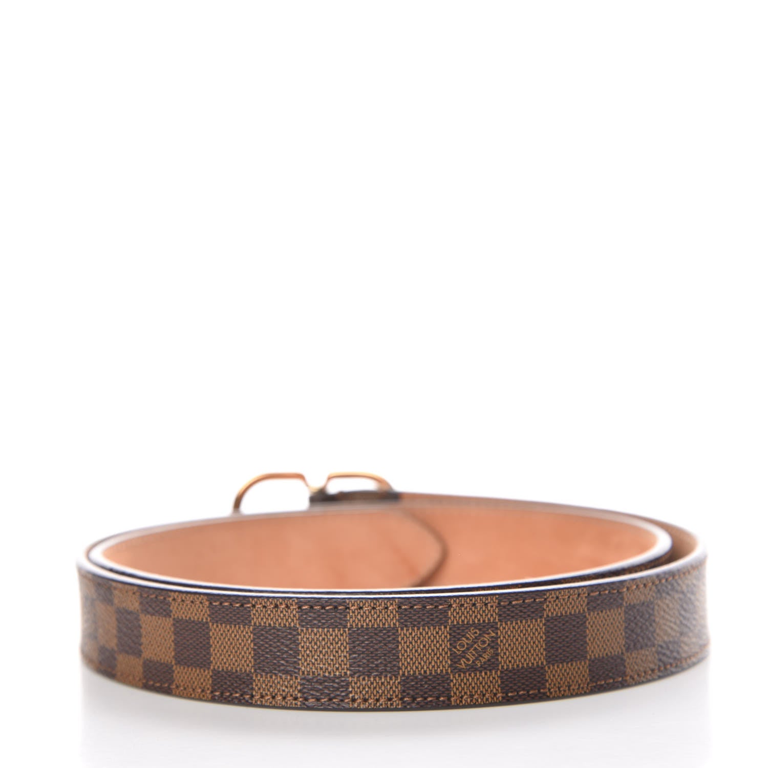 Louis Vuitton Damier Ebene Mini 25mm Belt 80 32 3 of 10