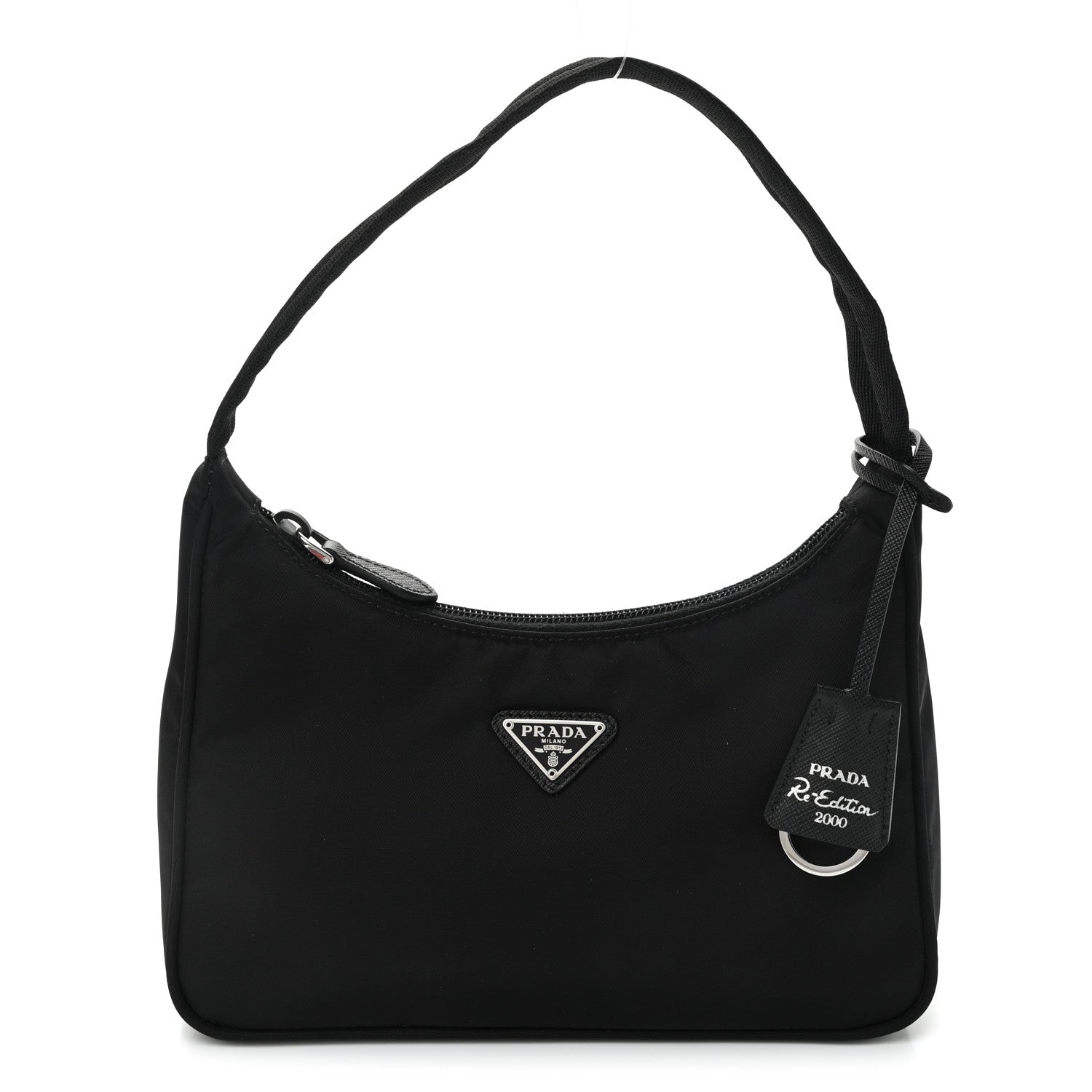 Prada Tessuto Nylon Mini Re-Edition 2000 Bag Black 1 of 12