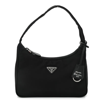 Prada Tessuto Nylon Mini Re-Edition 2000 Bag Black 1 of 12