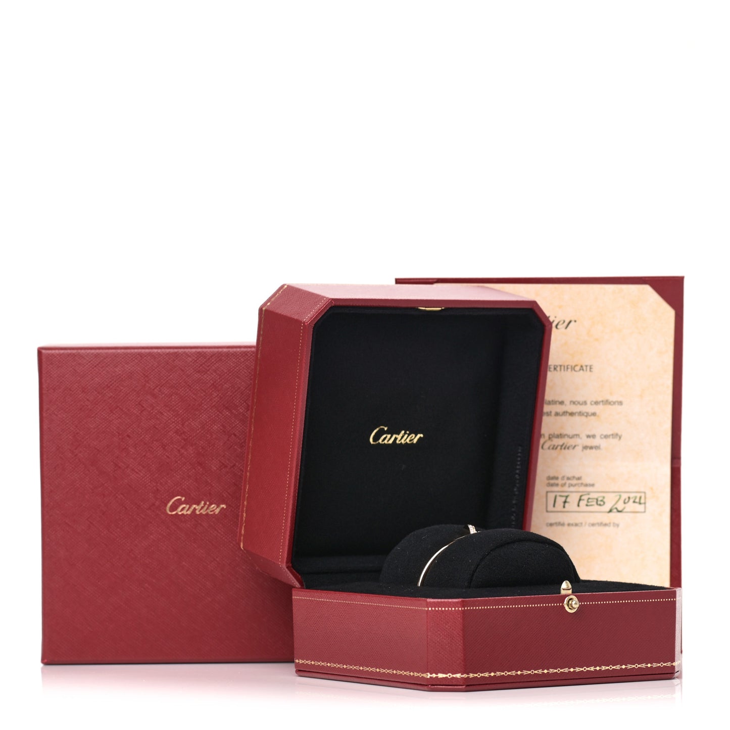 18K Pink Gold Diamond Small Juste Un Clou Bracelet 16