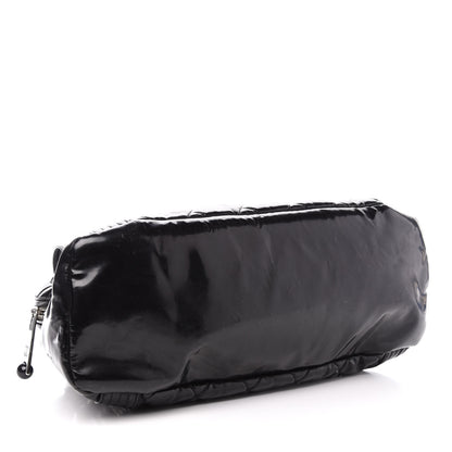 Chanel Vinyl Quilted CC Large Tote Black 4 of 20