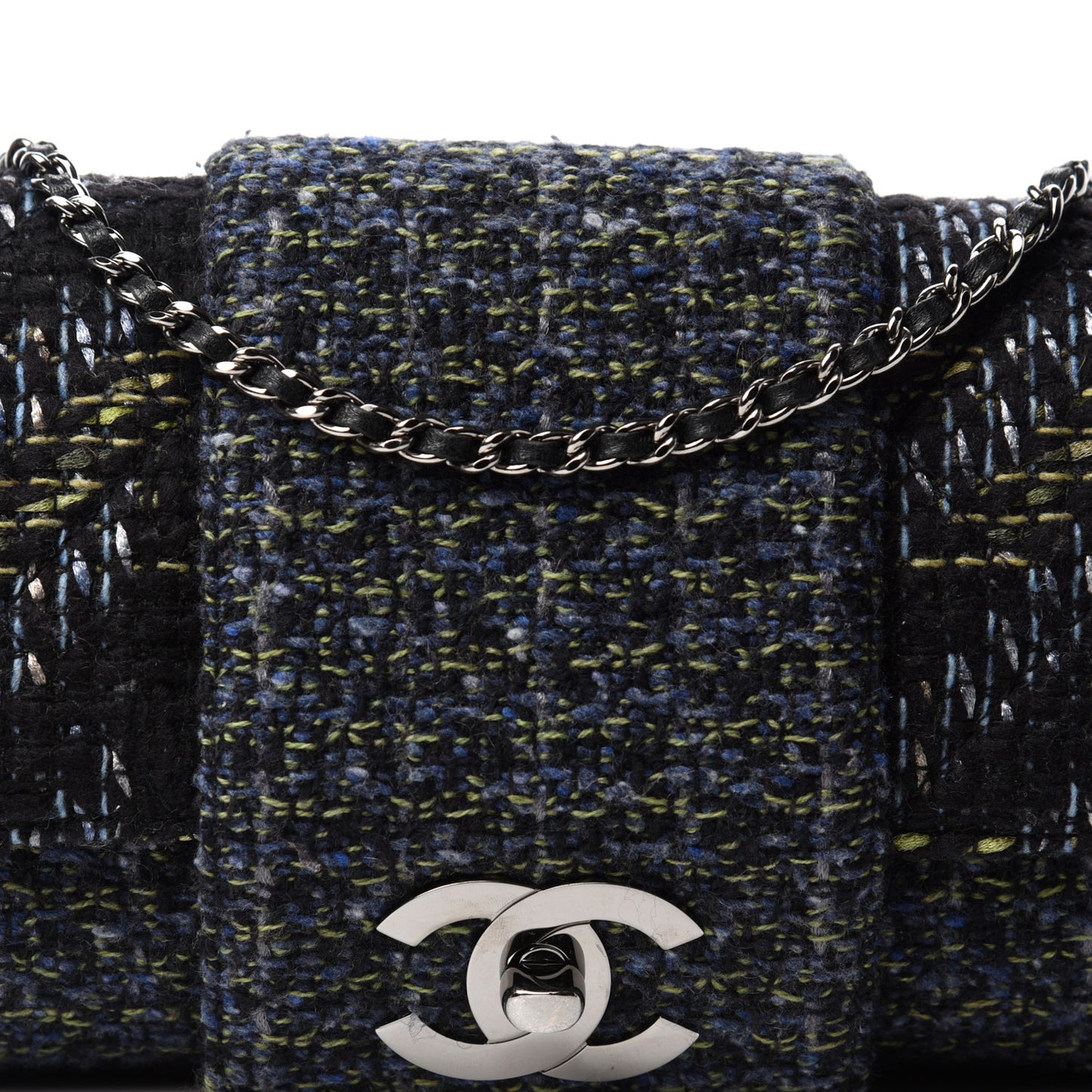 Tweed Elementary Chic Flap Multicolor