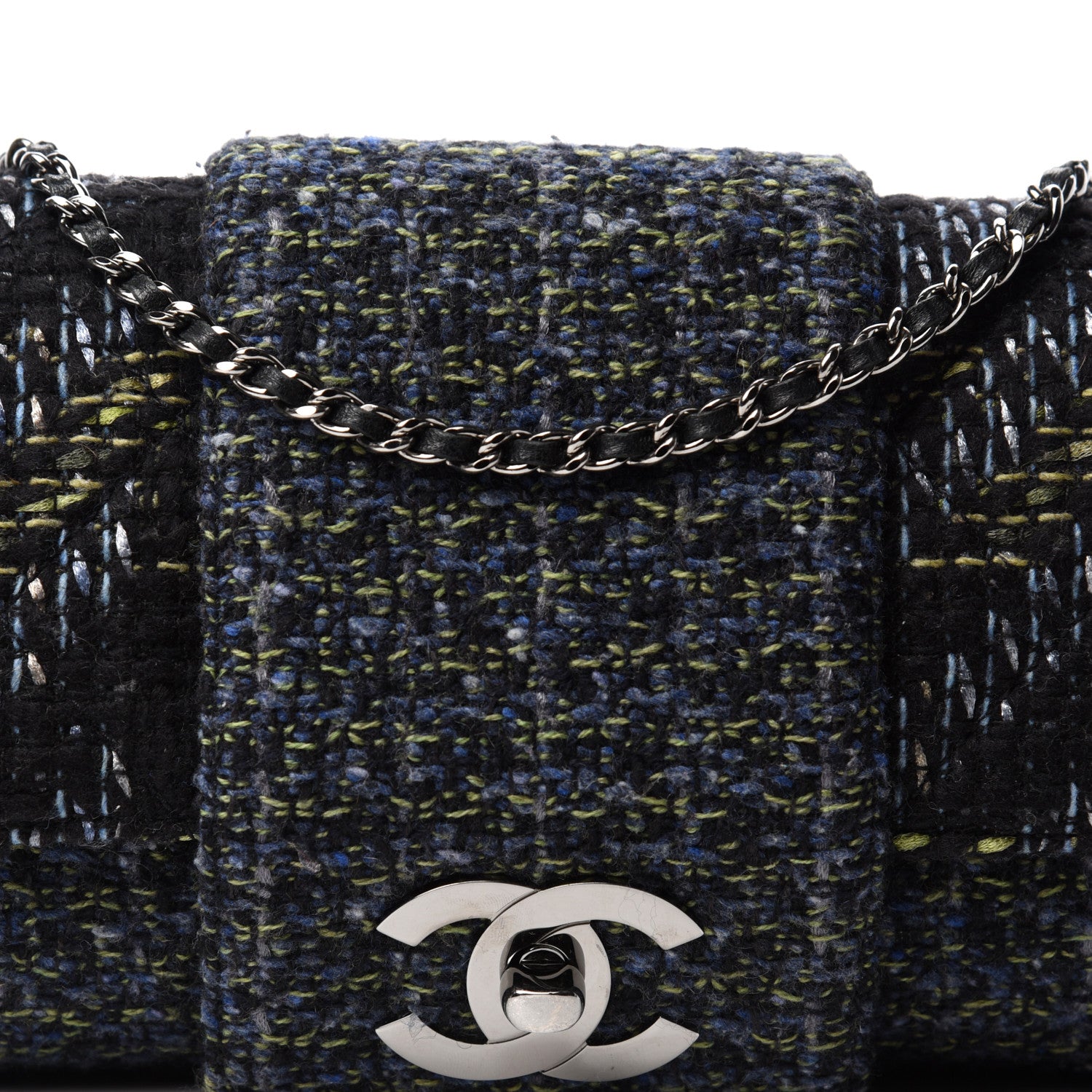 Chanel Tweed Elementary Chic Flap Multicolor 10 of 10