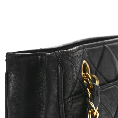 Chanel Lambskin Quilted Shoulder Bag Black 14 of 14