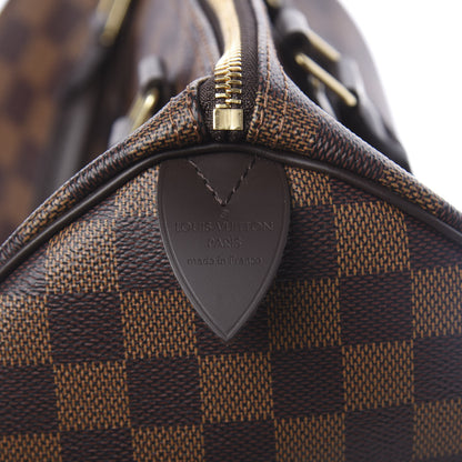 Louis Vuitton Damier Ebene Speedy 30 6 of 10
