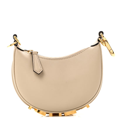 Fendi Vitello Grace Matte Nano Fendigraphy Hobo Charm Nuvola 8 of 11