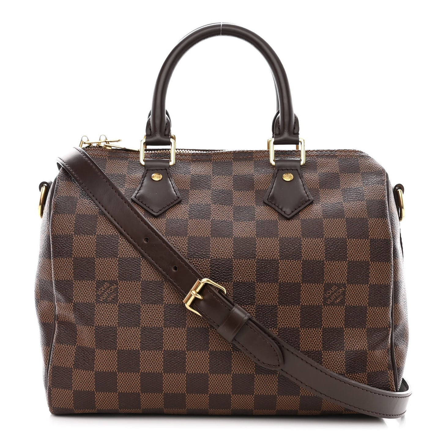 Damier Ebene Speedy Bandouliere 25