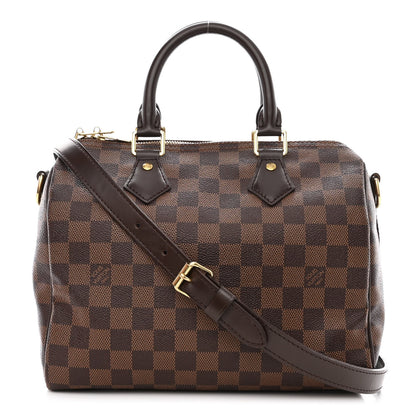 Louis Vuitton Damier Ebene Speedy Bandouliere 25 1 of 10