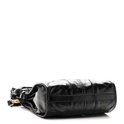 Prada Soft Lux Calfskin Mini Bonnie Black 4 of 9