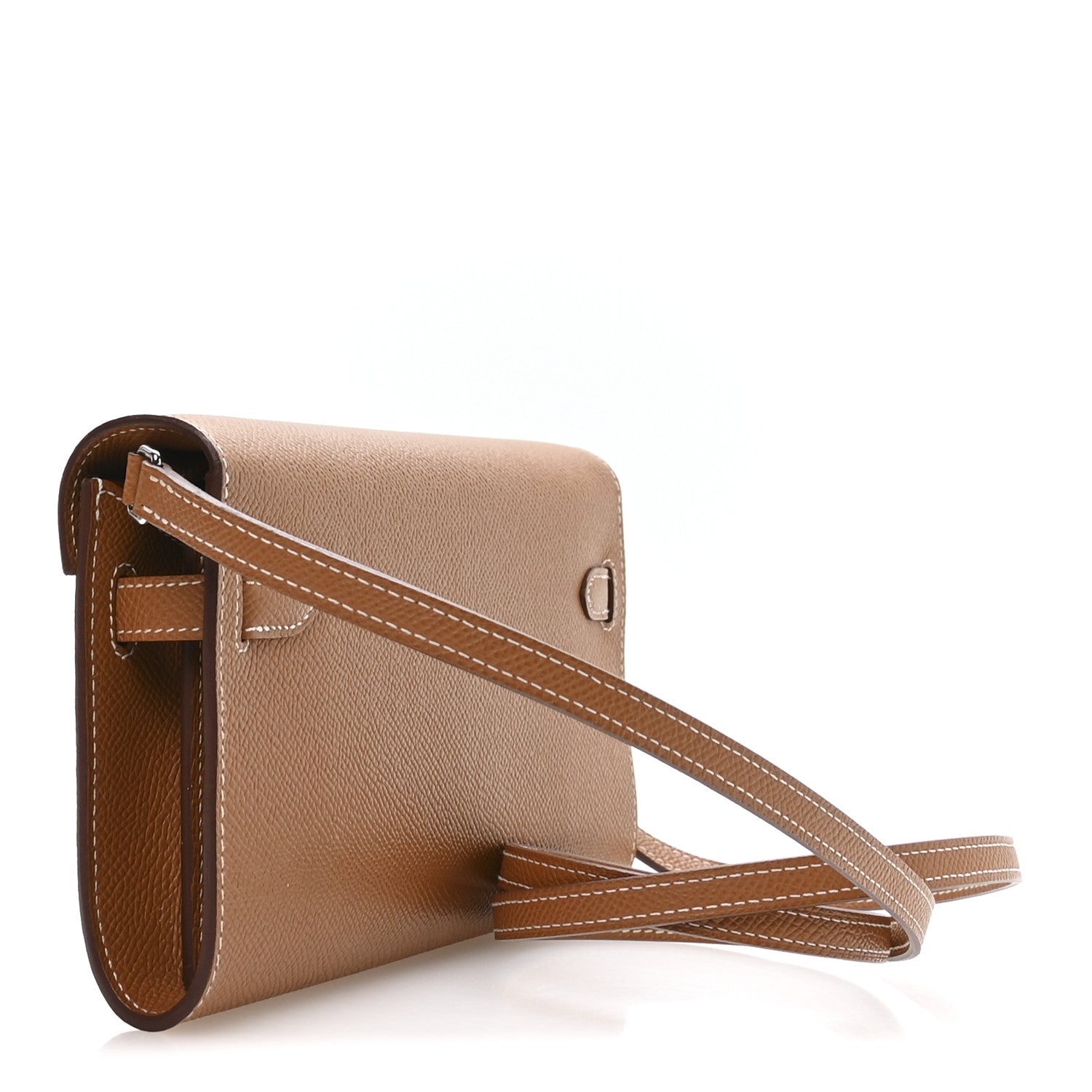 Hermes Epsom Kelly Wallet To Go Gold 3 of 10