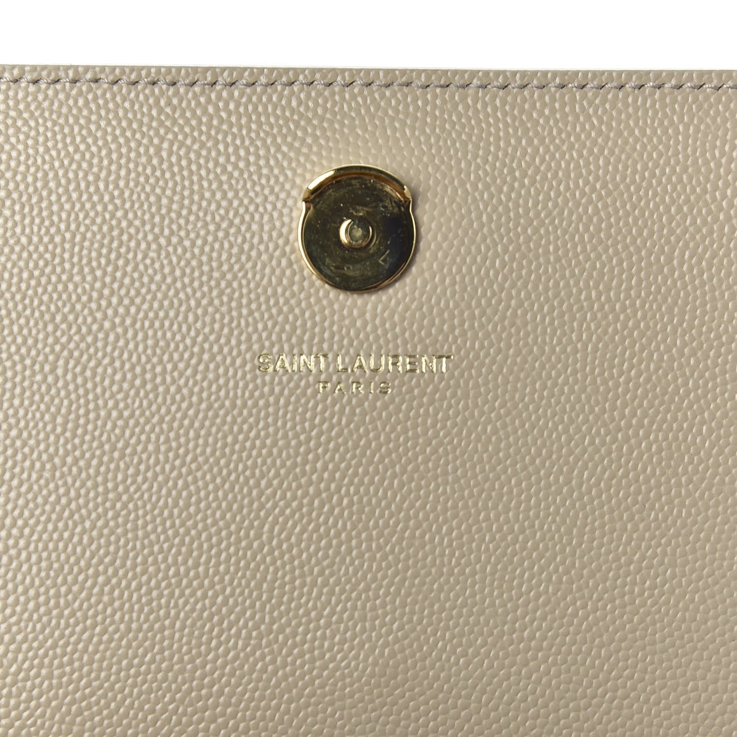Saint Laurent Grain De Poudre Medium Monogram Kate Satchel Nude Powder 9 of 10