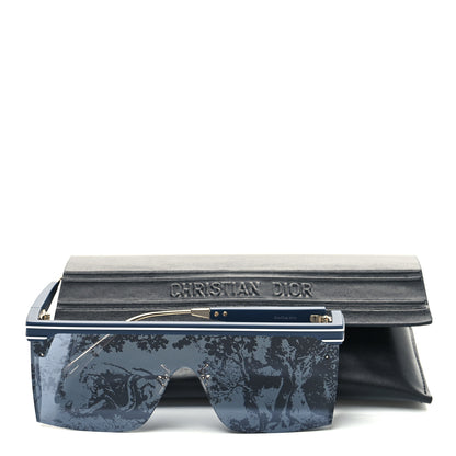 Christian Dior Geometric Diorclub M1U Mask Sunglasses Matte Blue 9 of 9