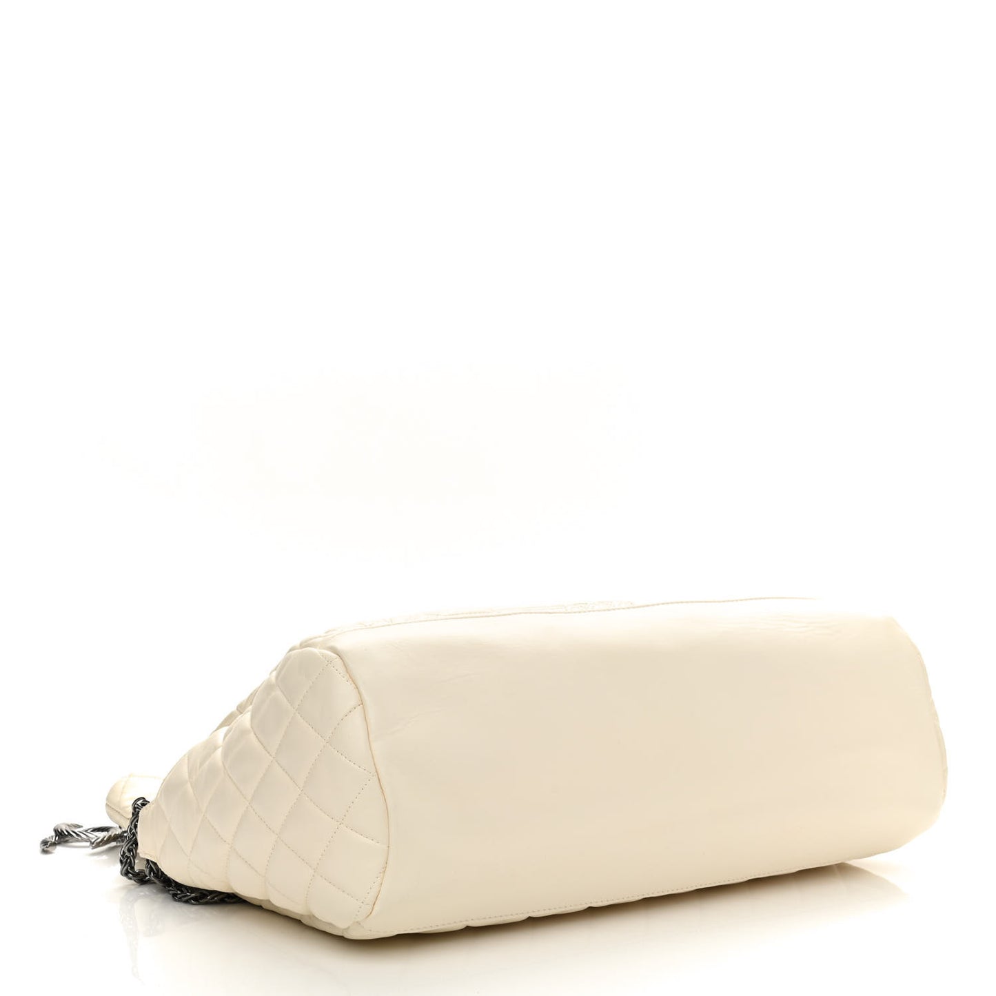 Lambskin Quilted Large Paris Moscou Red Square Bag Beige