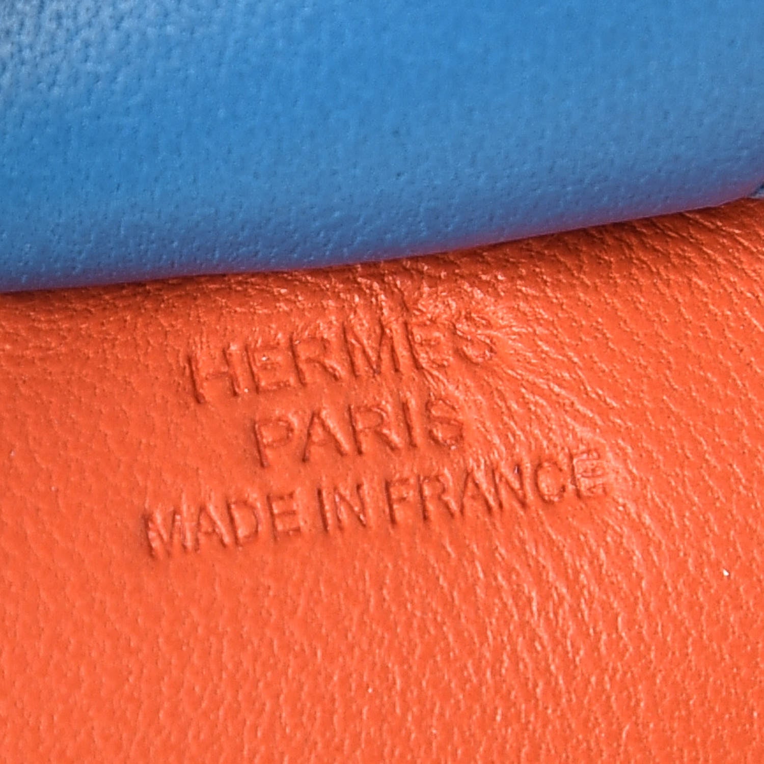 Hermes Milo Lambskin Grigri Rodeo Horse Bag Charm MM Orange Poppy Bleu Izmir Rose Azalee 3 of 4