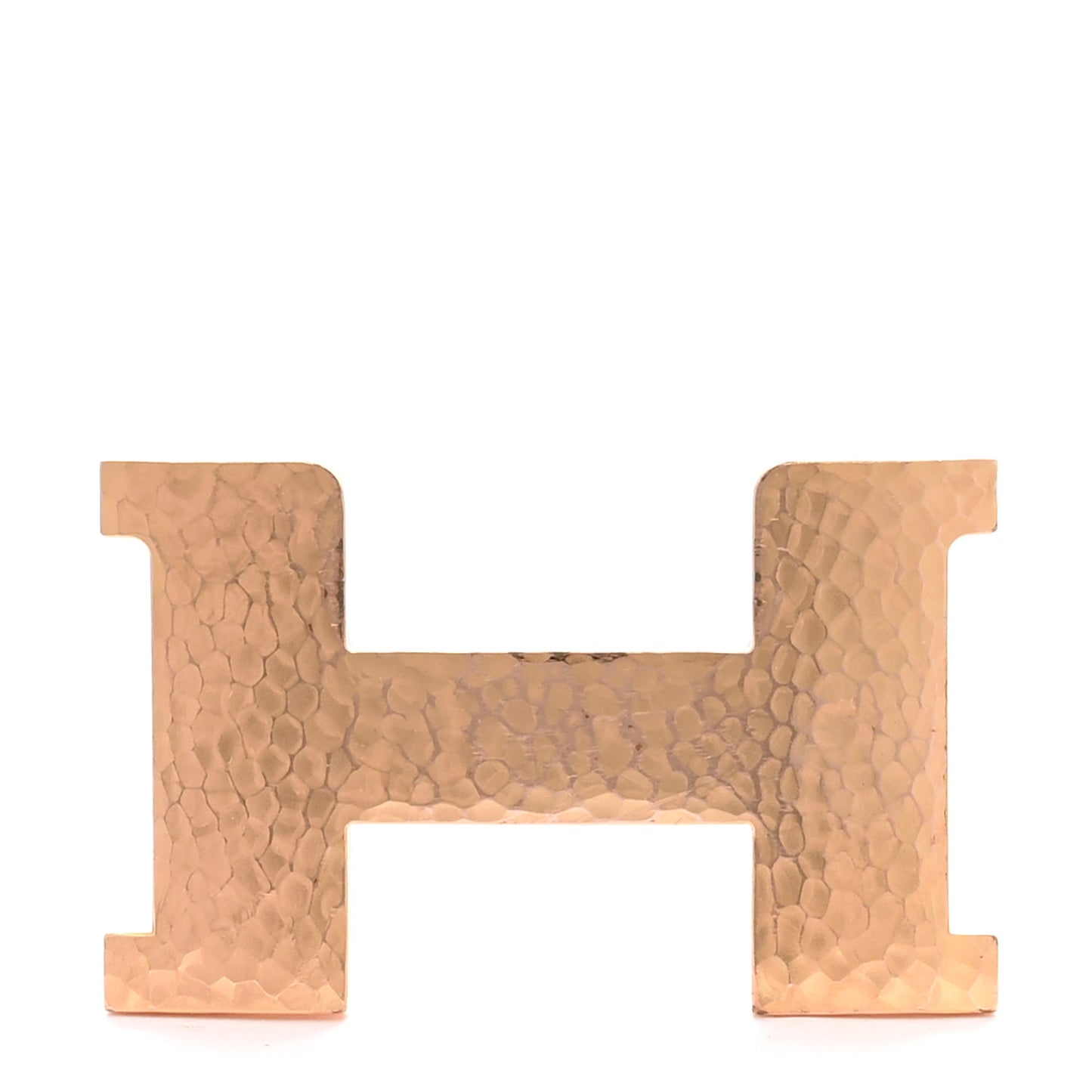 Martelee 32mm H Belt Buckle Rose Gold