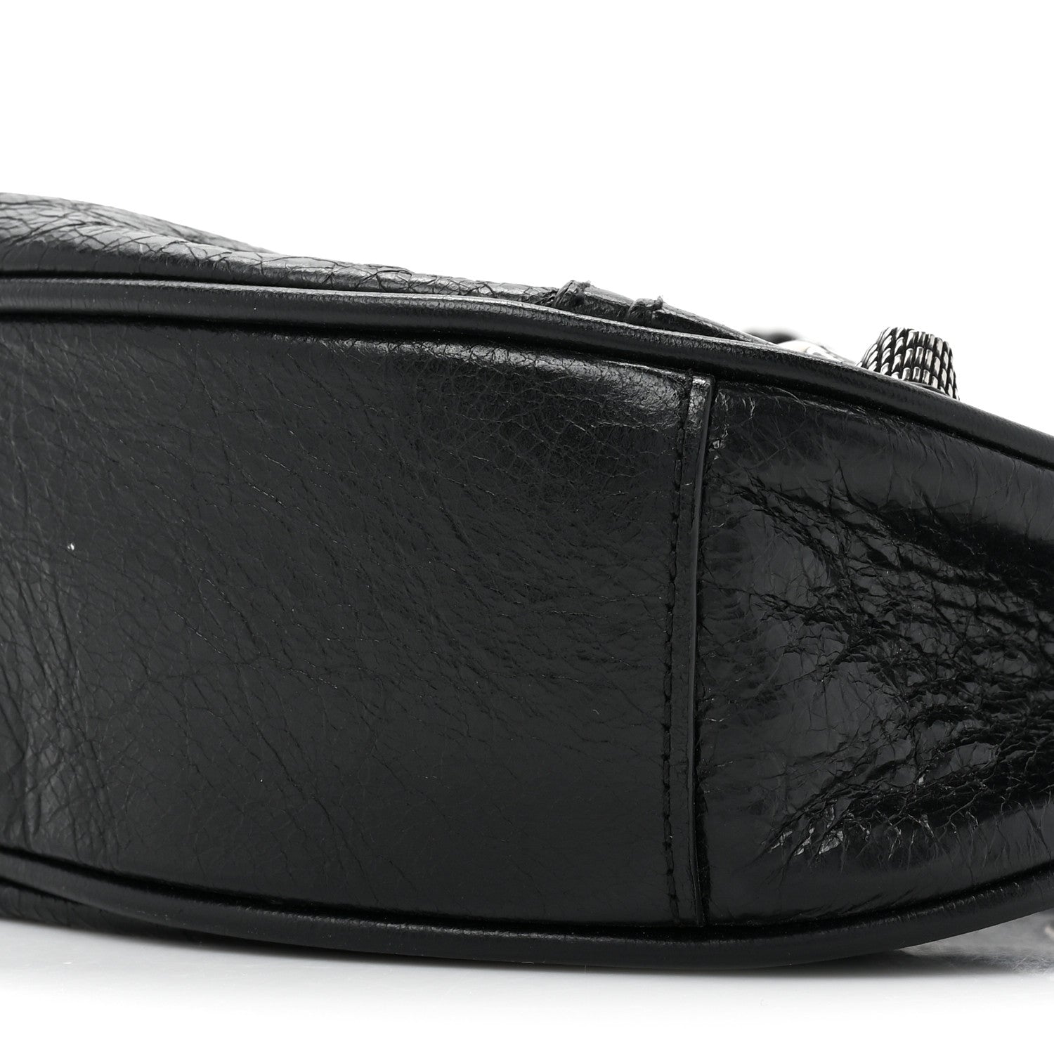 Balenciaga Agneau Arena Le Cagole Shoulder Bag XS Black 8 of 11