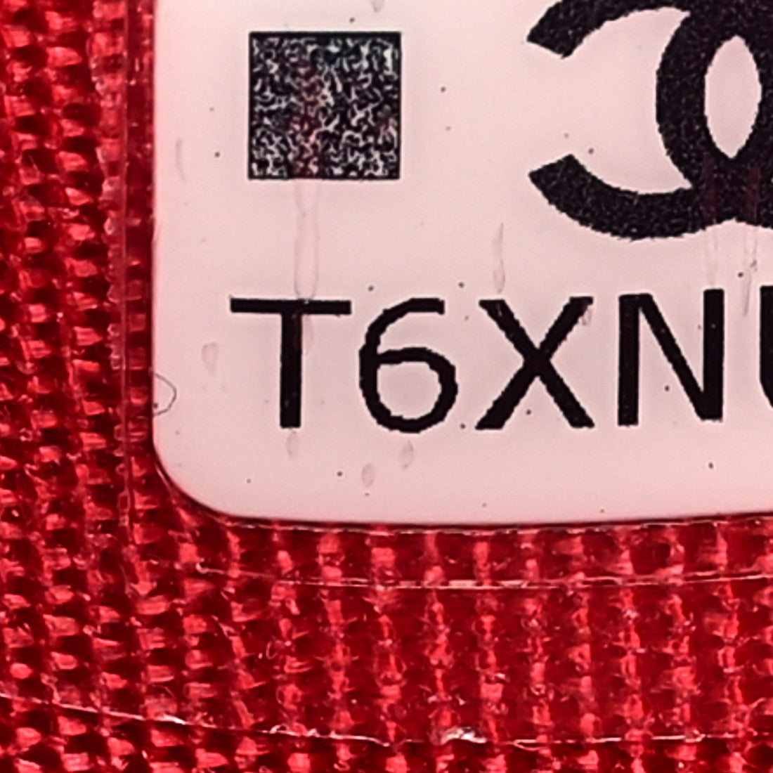 Chanel Lambskin Plexiglass Quilted Coco Love Card Holder Red 8 of 8