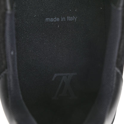Louis Vuitton Suede Mens LV Trainer Sneakers 9 Black 7 of 9