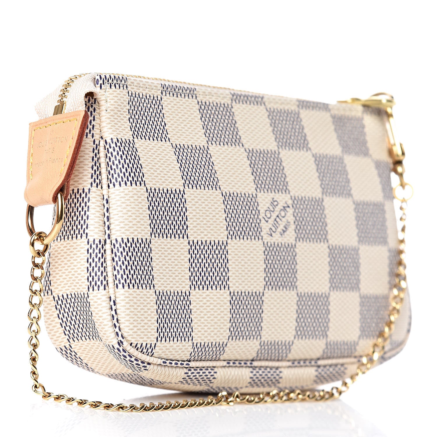 Louis Vuitton Damier Azur Mini Pochette Accessories 3 of 10