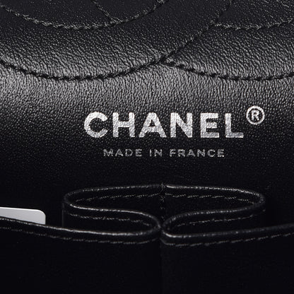 Chanel Aged Calfskin Chevron Quilted 2.55 Reissue 226 So Black 6 of 11