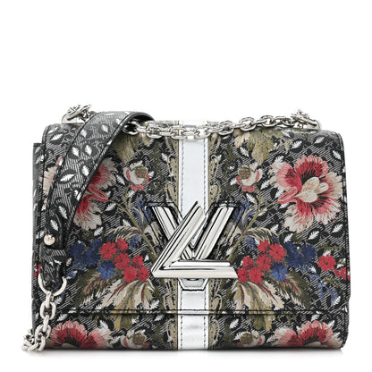Louis Vuitton Calfskin Printed Twist Shoulder Bag MM Multicolor 2 of 9
