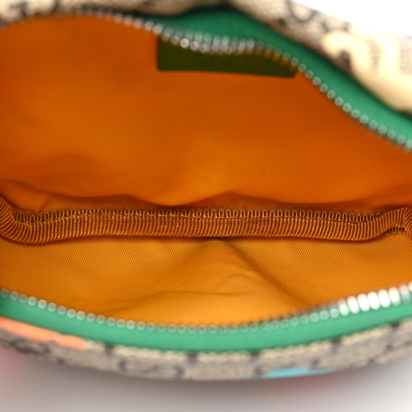 GG Supreme Monogram Ranch Childrens Belt Bag Multicolor