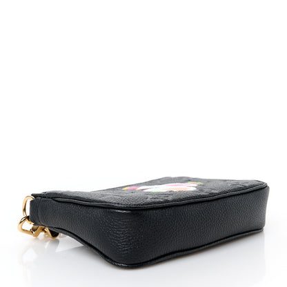 Louis Vuitton LV X TM Empreinte Monogram Mini Pochette Accessories Black Multicolor 4 of 9