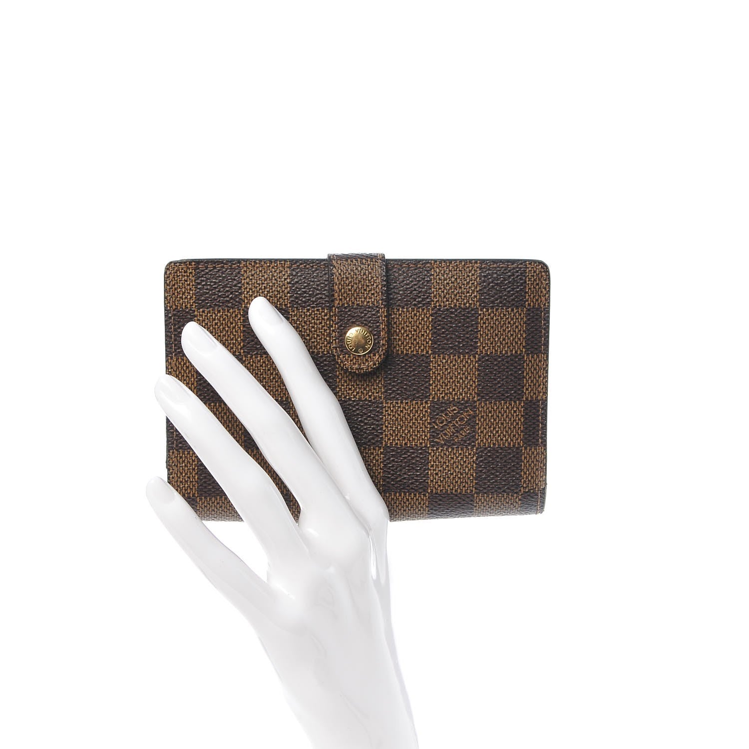 Louis Vuitton Damier Ebene French Purse Wallet 2 of 7