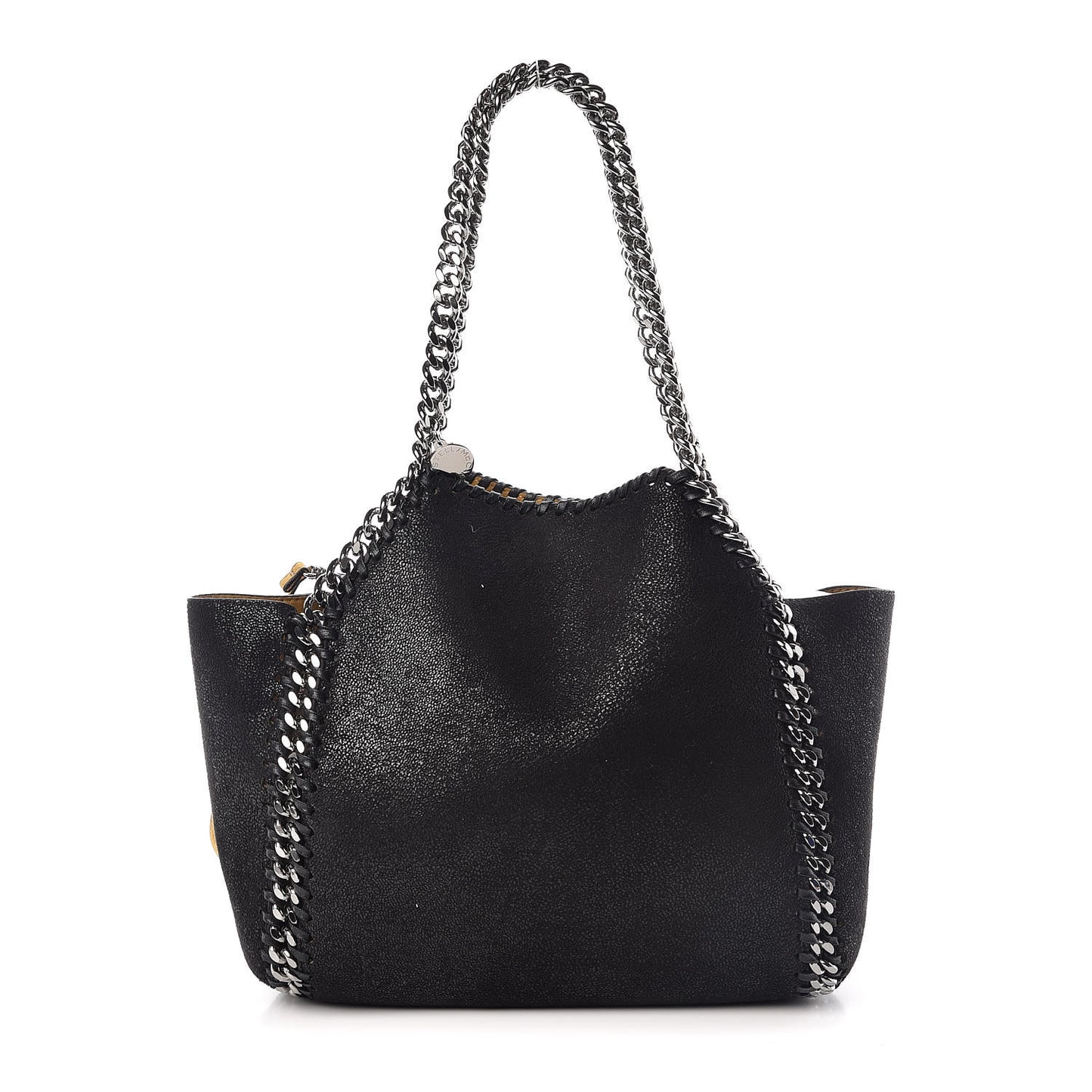 Shaggy Deer Small Falabella Reversible Tote Black