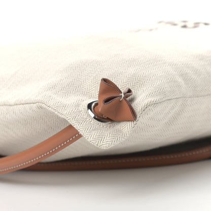 Hermes Toile Swift Maline Bag Gold Craie 6 of 8