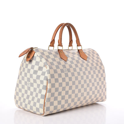 Louis Vuitton Damier Azur Speedy 35 3 of 11