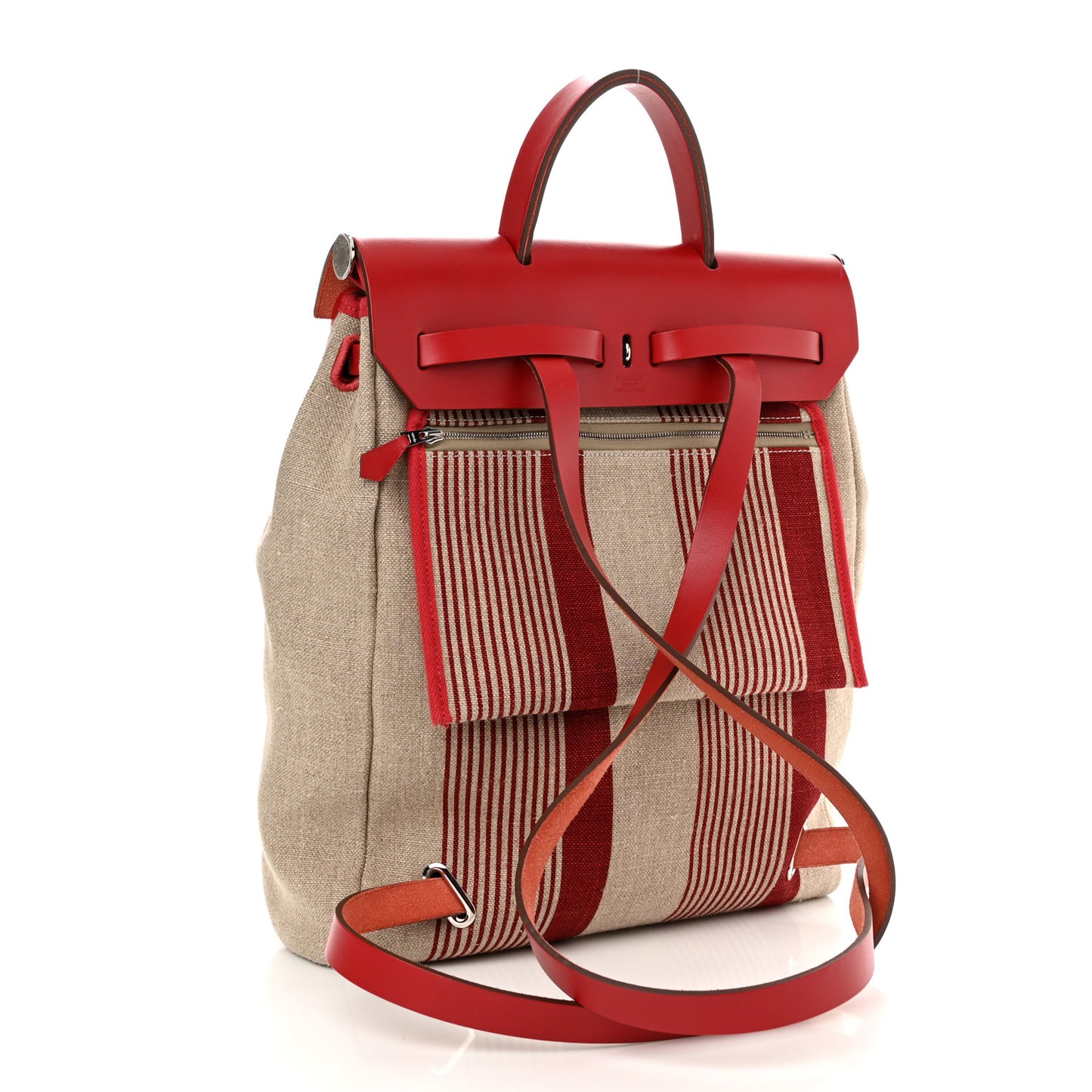 Vache Hunter Toile H Vibration Herbag a Dos Retourne Backpack Bordeaux Ficelle Rouge Piment