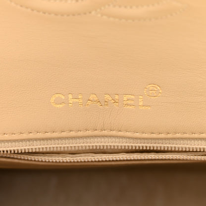 Chanel Lambskin Quilted Mini Square Flap Beige 5 of 14