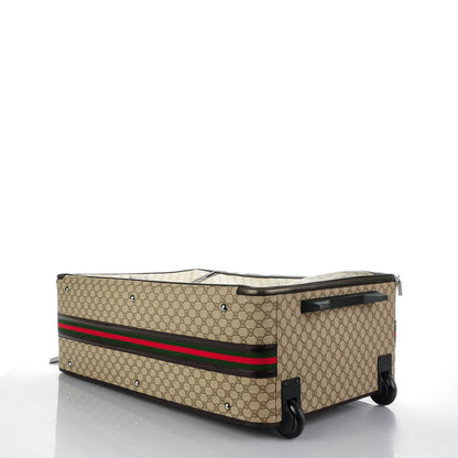 Gucci GG Plus Monogram Large Web Trolley Brown 4 of 12